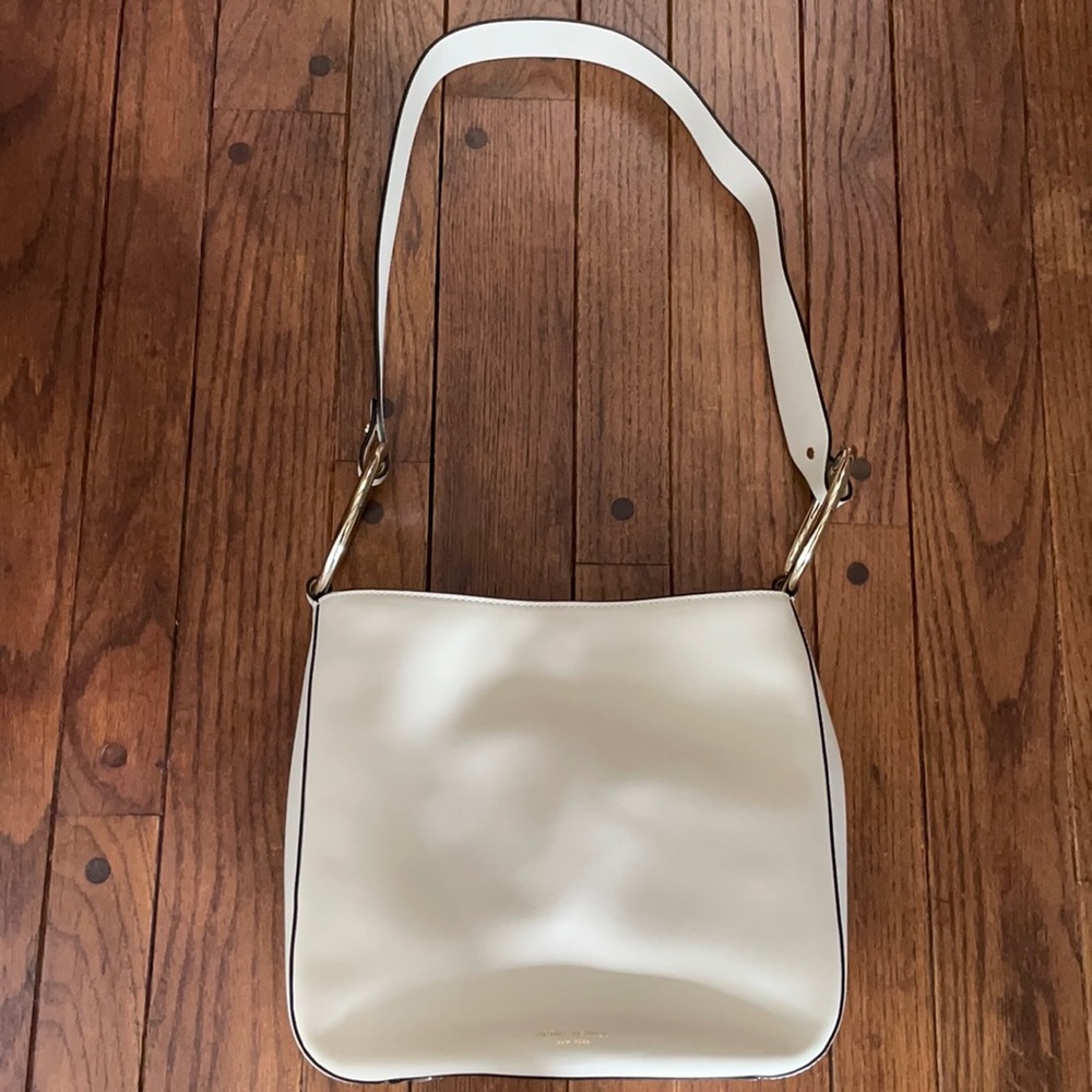 NWOT Cream HB Marquis shoulder bag
